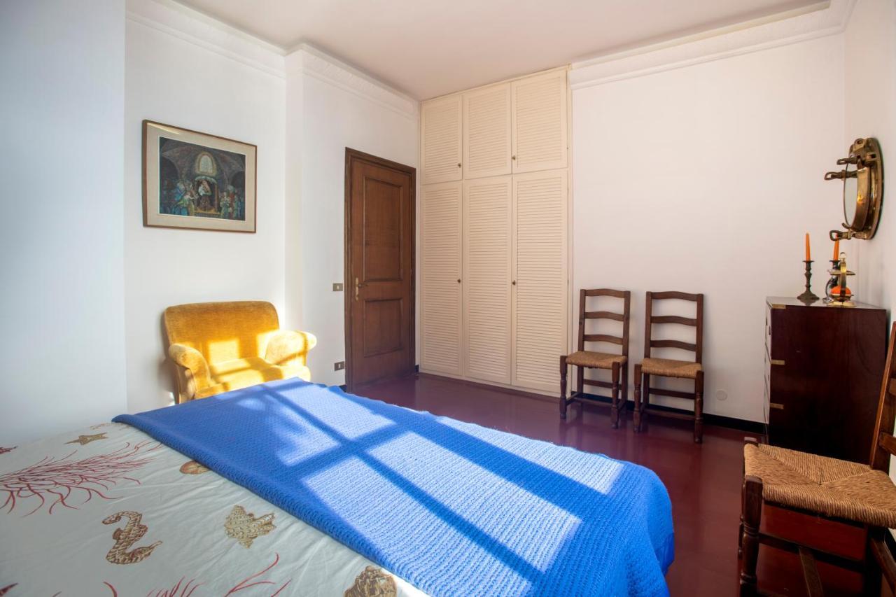 080 - La Villa Storica Il Vigneto 45B, Terrazza Sul Mare - Parcheggio Privato Gratis Moneglia Exterior photo